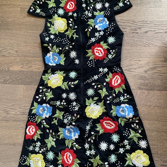 Alice and Olivia Floral Dress Size 2 - Picture 2 of 2